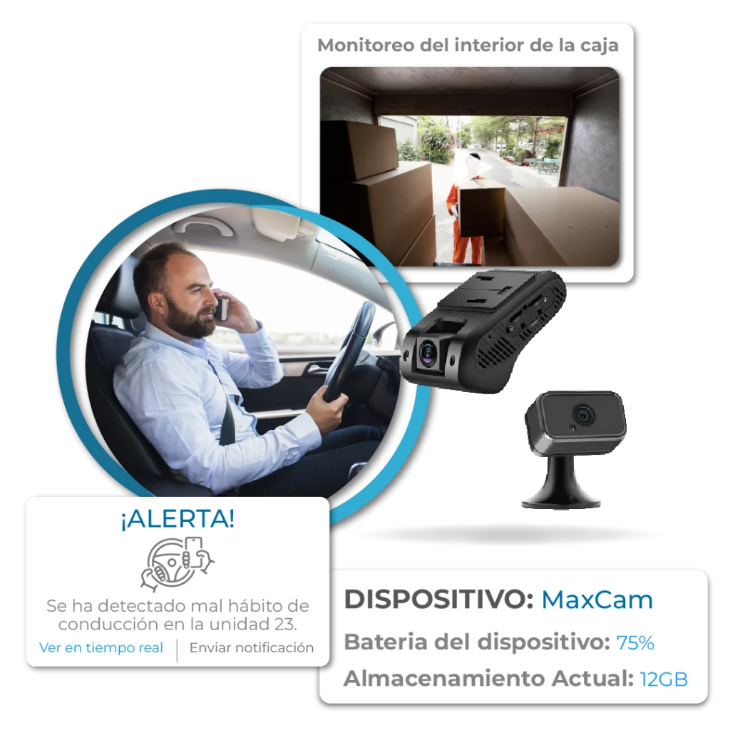 Cámara de seguridad para camiones