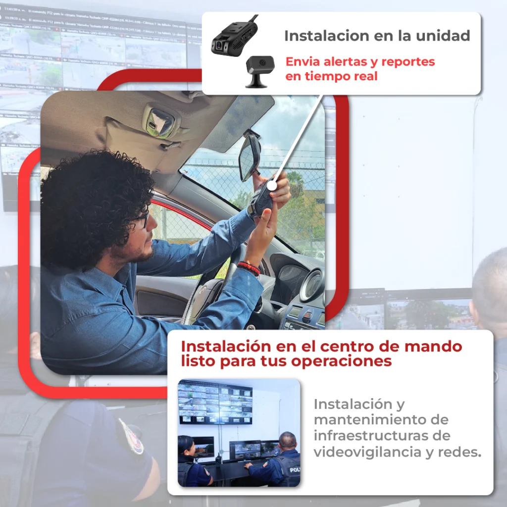 Cámara de seguridad para camiones