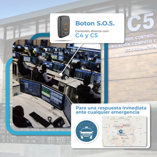 Botón S.O.S. enlazado al c5