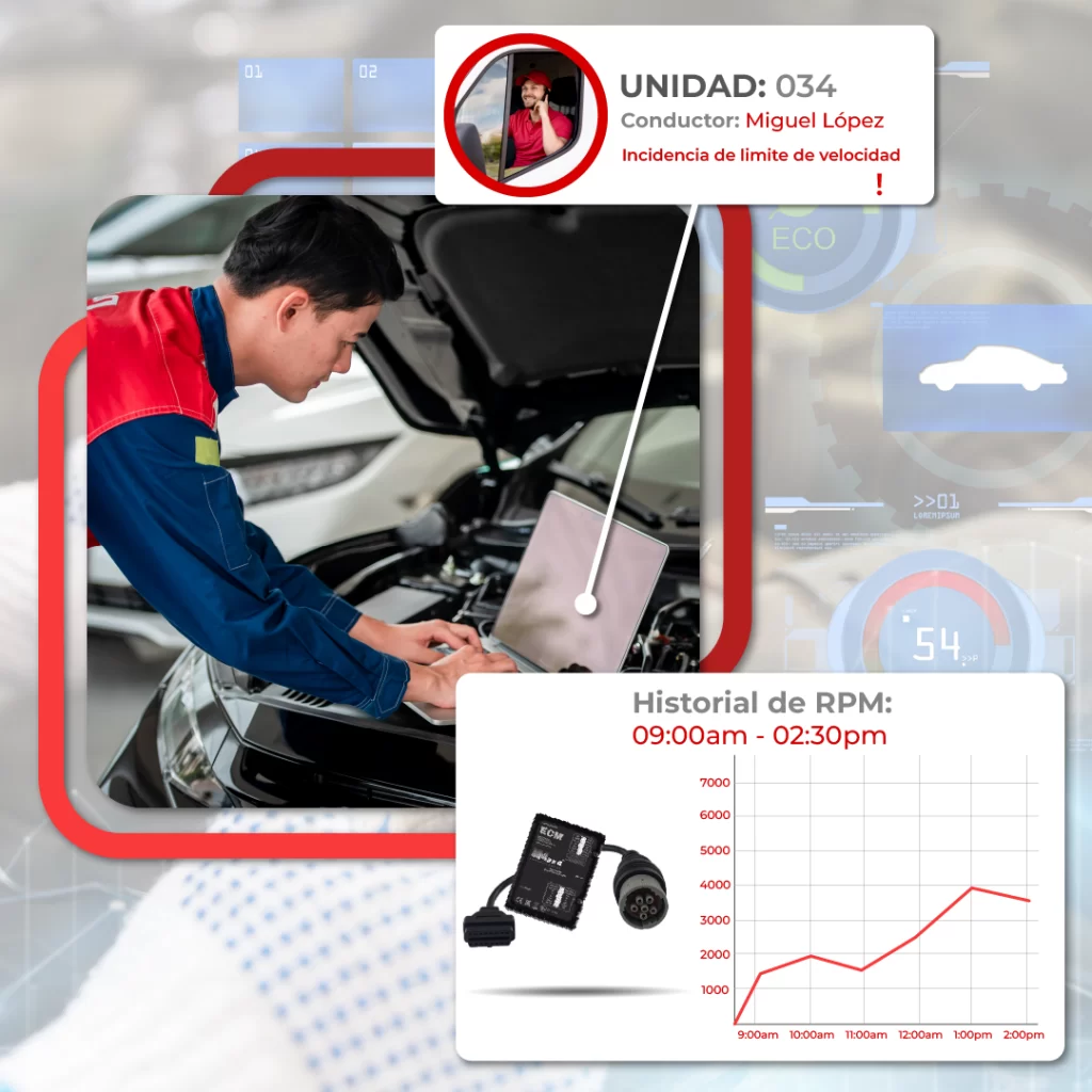 Control electrónico del motor en camiones