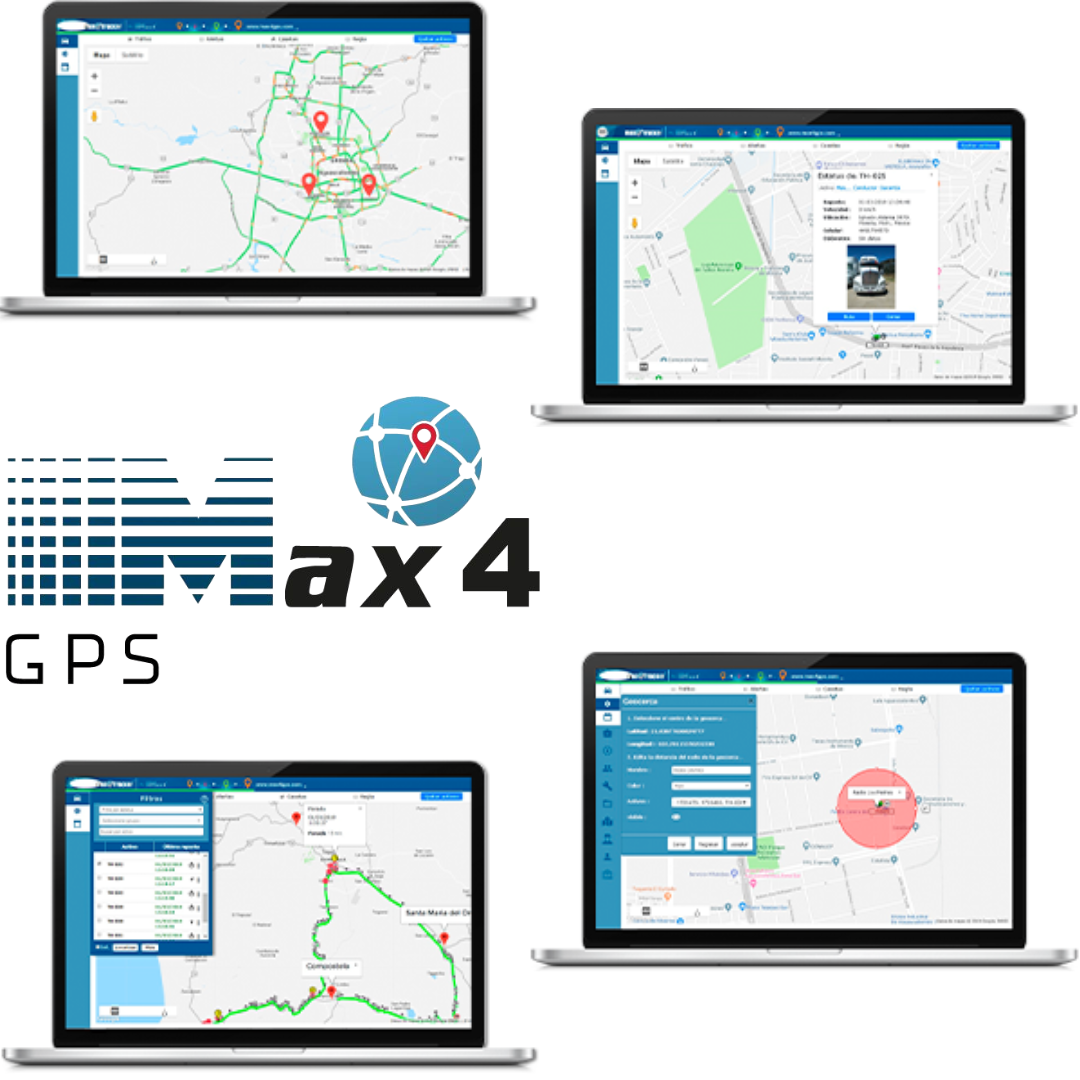 Max4GPS plataforma de rastreo